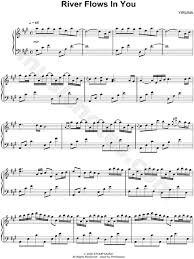 Download yiruma river flows in you sheet music and printable pdf score arranged for piano duet and includes 5 page(s). Yiruma River Flows In You Sheet Music Piano Solo In A Major Transposable Download Print Piano Sheet Music Sheet Music River Flow In You