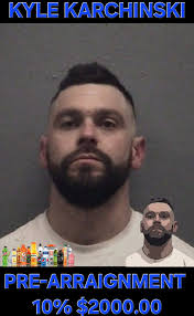 KYLE ROBERT KARCHINSKI Committed a crime and was arrested in Muskegon  County! Who has the scoop??? 🤔 Warrant