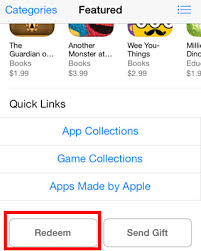 Click on redeem gift card to redeem by using your camera or entering your code manually. How Do I Redeem An Ios App Promo Code Download Code The Iphone Faq
