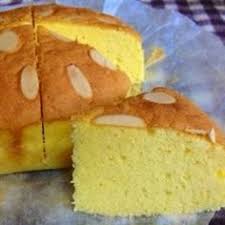 Mini Almond Butter Cake 2 Eggs Separated 60g Sugar 50g Unsalted Butter 1 8 Tsp Cream Of Tartar 60g C Chinese Dessert Recipe Almond Recipes Butter Cake