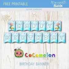 Cocomelon birthday coloring pages free. Free Printable Cocomelon Birthday Banner Birthday Buzzin Happy Birthday Banner Printable Birthday Banner Free Printable Happy Birthday Banner Printable Free