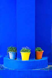 Yves Saint Laurent S House Majorelle Gardens Marrakech Morocco Azul Griego Disenos De Unas Arte Azul