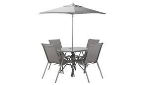 Argos garden furniture sale clearance. Buy Argos Home Sicily 4 Seater Patio Set Grey Patio Sets Argos