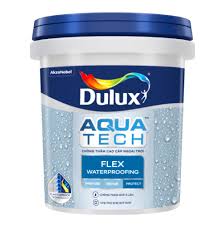 Sơn chống thấm không pha xi măng Dulux Aquatech Flex - W759 - 6kg -  sonduluxvn.com