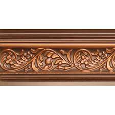 Faux Tin Cornice Cm04 Faux Tin Damask Decor Carving
