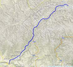 Afghanistan enlarged and detailed map; Kunar River Wikipedia