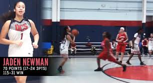 He made his name in basketball at a very young age. Jaden Newman Archives Ballislife Com