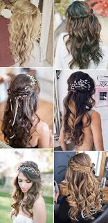 Don't know where to start? 20 Brilliant Half Up Half Down Wedding Hairstyles For 2019 Page 2 Of 2 Emmalovesweddings