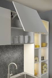 Handleless Lift Up Wall Unit In 2020 Wall Unit Wardrobe Design Unique Kitchen