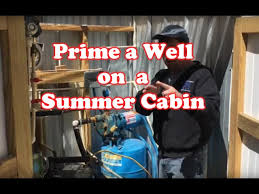 However, how do you manage to prime a well pump after a power outage? How To Prime The Well On A Summer Cabin Youtube