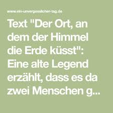 Der Ort An Dem Der Himmel Die Erde Kusst Miteinander Leben Himmel Erde