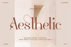 Best fonts in photoshop #16 dowlink the geometric long drawn letters of the font are complemented by thin and uneven brush strokes. Free Aesthetic Font Ê