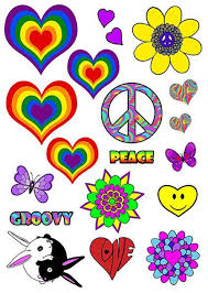 Check spelling or type a new query. Pride Festival Hippy 60 S Flower Power Temporary Etsy