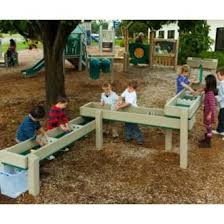 Triple Water Play Center Triple Waterway Preschool Playground Backyard Playground Backyard Play Equipment