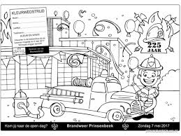 Bevrijdingsdag 4/5 mei, bijzondere dagen, educatief, kleurplaten, Kleurwedstrijd 225 Jaar Brandweer Prinsenbeek Prinsenbeeknieuws