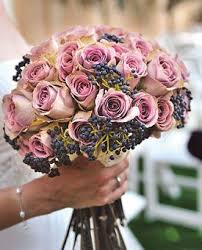 Brides Magazine How Much Do Wedding Bouquets Cost Bouquet Of Amnesia Roses And Privet Berri Flower Bouquet Wedding Blue Wedding Bouquet Antique Rose Bouquet
