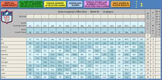 eds nfl office pool spreadsheet calculator