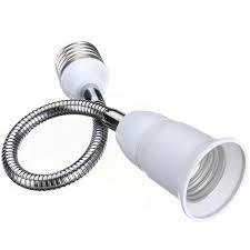 E27 Ha Condotto La Lampada Della Lampadina Del Supporto Flessibile Extension Adapter Socket 20 30 40 50 60 Cm Ptsp Led Gluhbirnen Led Led Leuchtmittel