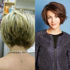 укороченным затылком градуированный боб каре с пышным затылком и удлинением к лицу Kare Szadi Foto Kare Foto Vid Szadi I Speredi Raznovidnosti Strizhki Internet Magazin Ya Maestro Professionalnaya Kosmetika Oborudovanie