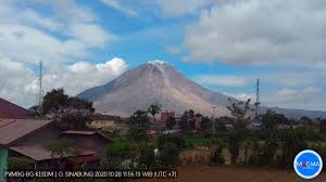 There are many places to view the volcano from. Global Volcanism Program Sinabung