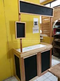 Carilah jenis kayu murah yang lain. 82 Gambar Desain Meja Untuk Jualan Terbaik