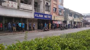 Pekerja Warga Asing Jalani Swab Test Harian Metro