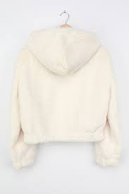 Make It Luxurious Cream Faux Fur Hoodie Faux Fur Hoodie Fur Hoodie Hoodies