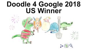 Children's day and the creator will receive a scholarship of rs 5,00,000, rs 200,000 technology package for their school. Doodle 4 Google 2018 Us Winner Dino Doodle By Sarah Gomez Lane Youtube