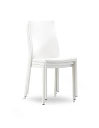 Bella White Designer Stackable Chairs Set Of 4 Folding Dining Chairs Stackable Chairs Expand Furniture