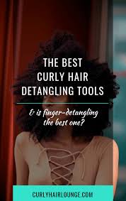 It is the first product i have used that also works on my hair when it's dry and knotted and doesn't cause it to turn into a ball of frizz. The Best Curly Hair Detangling Tools And Is Finger Detangling The Best One