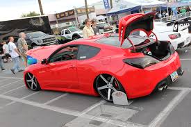 Carbon fiber, cf, hyundai, steering wheel. Hydroholics Llc Rolls Into Sema 2012 With A Red Hot 2011 Hyundai Genesis Coupe