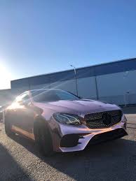 Save for a few rose gold. Vip Gateway On Twitter Chrome Rose Gold Mercedes Benz E Class Coupe On Its Way To A Happy Customer Yesterday This Is Certainly A Head Turner What Are Your Thoughts Https T Co Rn1ezre8r7