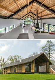 A Beautiful Newly Built Barn In The Netherlands The Style Files Barn Style House Modern Barn House Architecture