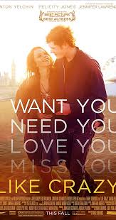 Here are top 10 pg 13 drama movies on netflix we've found so far. Like Crazy 2011 Directed By Drake Doremus With Felicity Jones Anton Yelchin Jennifer Lawrence Charl Best Romantic Movies Romantic Movies Like Crazy Movie