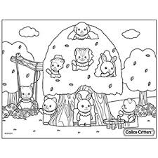 With easy patterns,including many things and fictional characters e.g. Coloring Calico Critters