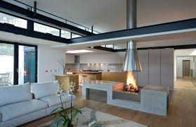 Plans selected to illustrate the options for fireplace placement for time to build article: How To Design Around A Central Fireplace So Everything Is In Sync