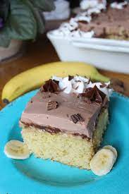 Chocolate Lovers Banana Cake 13 X 9 Sweetordeal Com Recipe Chocolate Banana Cake Chocolate Banana Pudding Cake Tasting