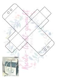 Wie man mit einem blatt papier eine einfache rechteckige schachtel falten kann. Geschenkverpackungen Selbermachen Pdf Schablone Free Stampin Up Geschenkbox Basteln Anleitung Geschenkverpackungen Geschenkbox Basteln