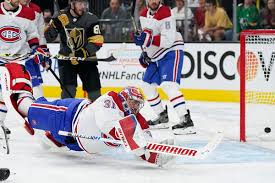 Kelly mccrimmon, right, new general manager of the vegas golden knights hockey team, listens as president of hockey operations george mcphee, left, speaks at a news conference thursday, may 2. Habs Fall 4 1 To Vegas Golden Knights In Game 1 Of Nhl Semifinal Series Trail Daily Times