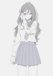 Idk why im postng this and idk if this is weird to say but u guys are cool ok thanks bye Pin By Zen Yea On Risunki Anime Sketch Anime Art Girl Anime School Girl