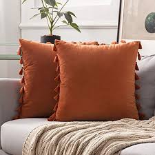 Cuscino rotondo personalizzato con foto. Mambue Cuscino Rotondo In Stile Europeo Per Schienale Del Divano In Velluto Colore Arancione Cuscini Decorativi Cuscini Decorativi E Accessori Tomorrowshope Tv