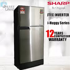 Sharp merupakan salah satu merek peralatan elektronik rumah tangga terbaik yang berasal dari jepang. Model Peti Ais Sharp 2 Pintu