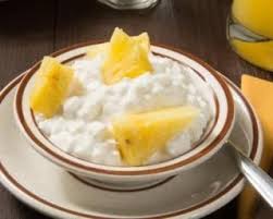 Recette De Coupe De Fromage Blanc A L Ananas Et Au Gingembre Recette Recette Fromage Fromage Blanc Recette