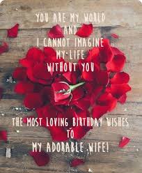 Romantic Birthday Wishes For Wife Quotes Best Birthday Wishes For Wife Birthday Wishes Lines Sayings Greetings And Smiles Romantic Birthday Wishes Happy Birthday Wife Quotes Wife Birthday Quotes