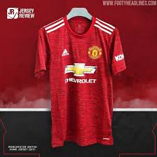 The red devils unveiled a visually distinctive design inspired by striped jerseys from the club's history with the premier league. Manchester United 20 21 Home Away Kits Leaked 10 Minute Video With New Details Footy Headlines