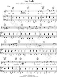 Download as pdf or read online from scribd. The Beatles Hey Jude Sheet Music In F Major Transposable Download Print Sku Mn0053749