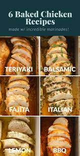 This is so rich and filling that one serving goes a long way. 6 Baked Chicken Breast Recipes Best Oven Baked Chicken Breast Fit Foodie Finds