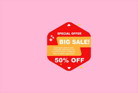 50 free vector icons of magic designed by freepik. Sale Banner Vector Template Big Sale 7 Graphic By Tunasbangsa Project Creative Fabrica