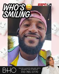 Special shoutout to Devin Patton for making his community smile and  donating a kidney! Celebrate someone, including yourself, who has made you  smile with @beverlyhillsortho's “Look Who's Smiling” contest (link in bio)