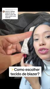 Respondendo a @Lorena mendonça #tecido #blazer #curadoria